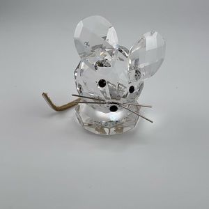 Swarovski crystal replica mouse